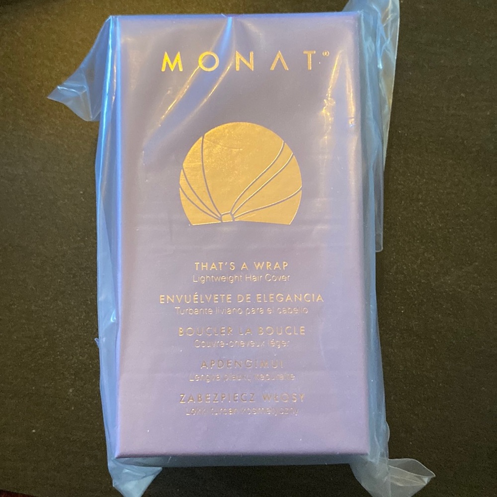 *free with purchase * Monat that’s a wrap hair cover